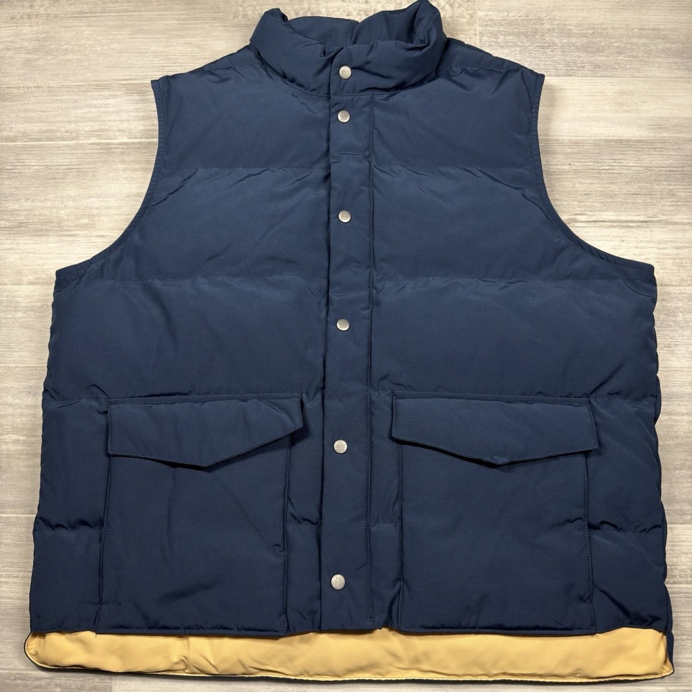 Alpine Design 1962 Puffer Vest Vintage Blue Men's Size XXL Winter Rugged‎ NWT